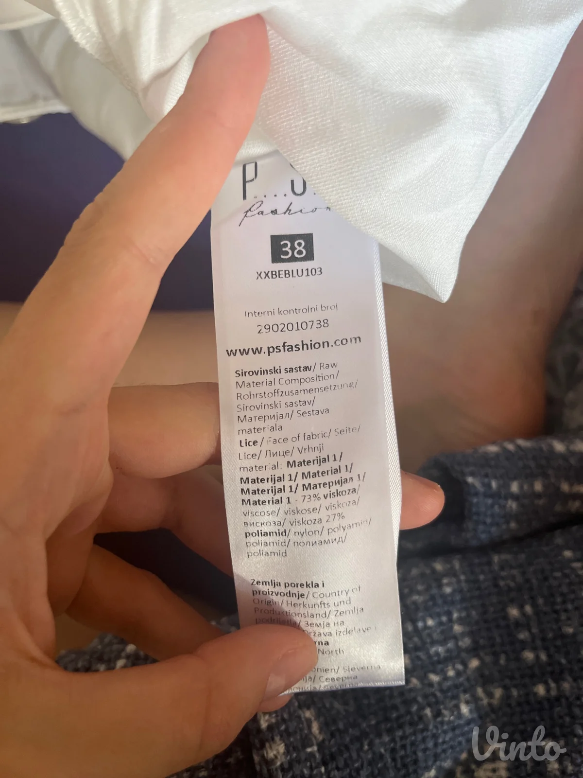 NOVA P...S...Fashion košulja bez rukava, vel. 38 (sa etiketom)