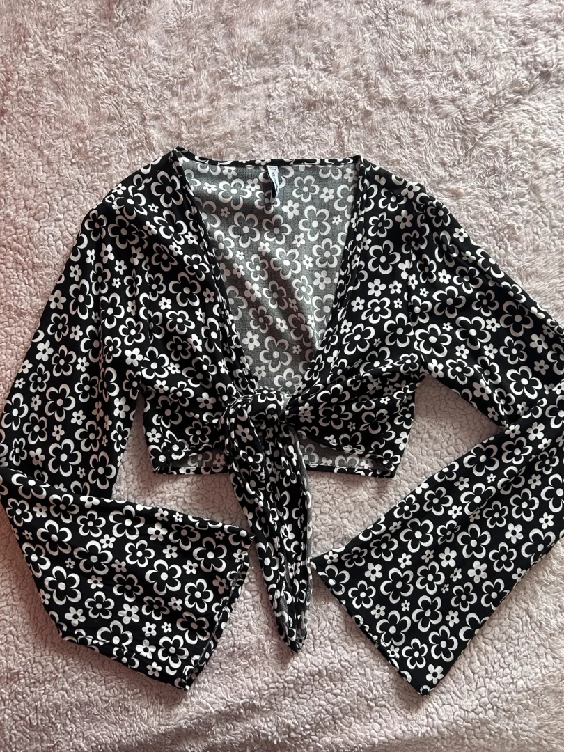 Crop kosulja na vezivanje