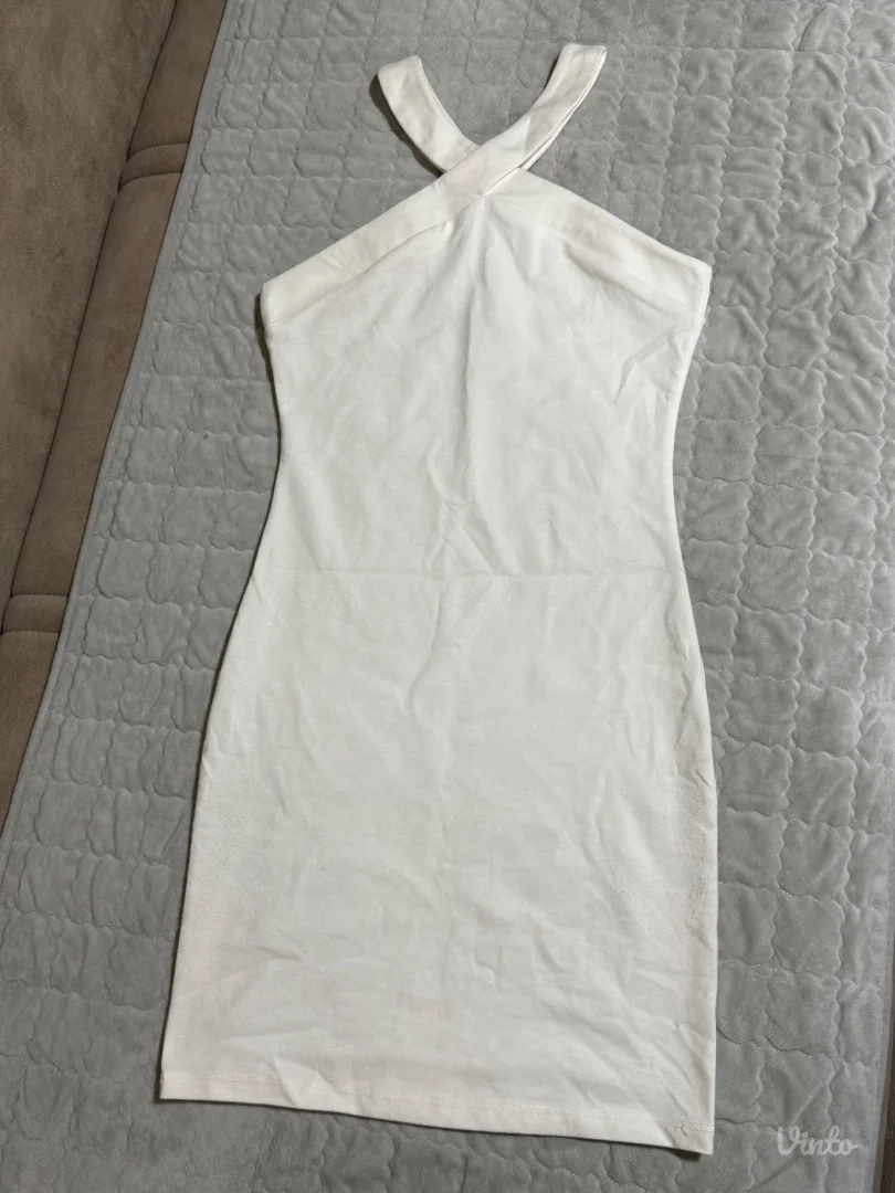 Haljina sa ukrstenim brtelama