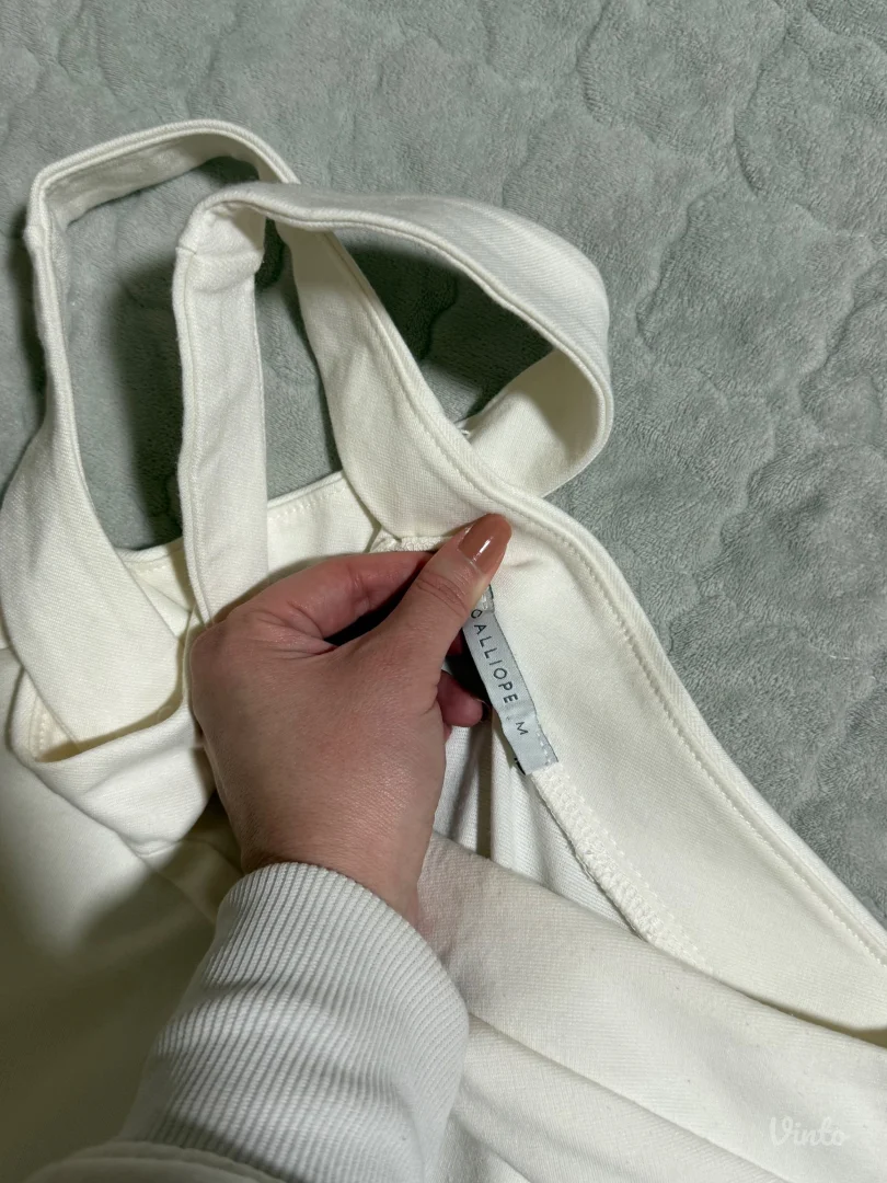 Haljina sa ukrstenim brtelama