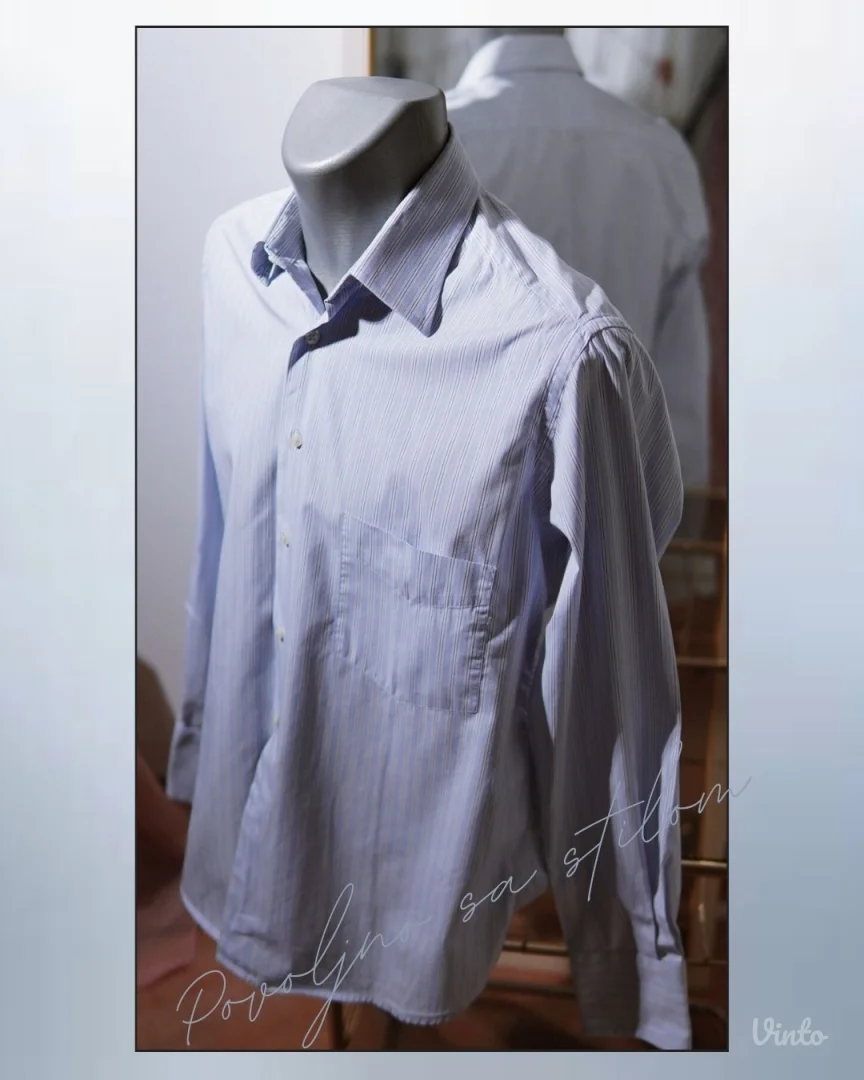 7.5.2. Ferre muška svetloplava košulja L