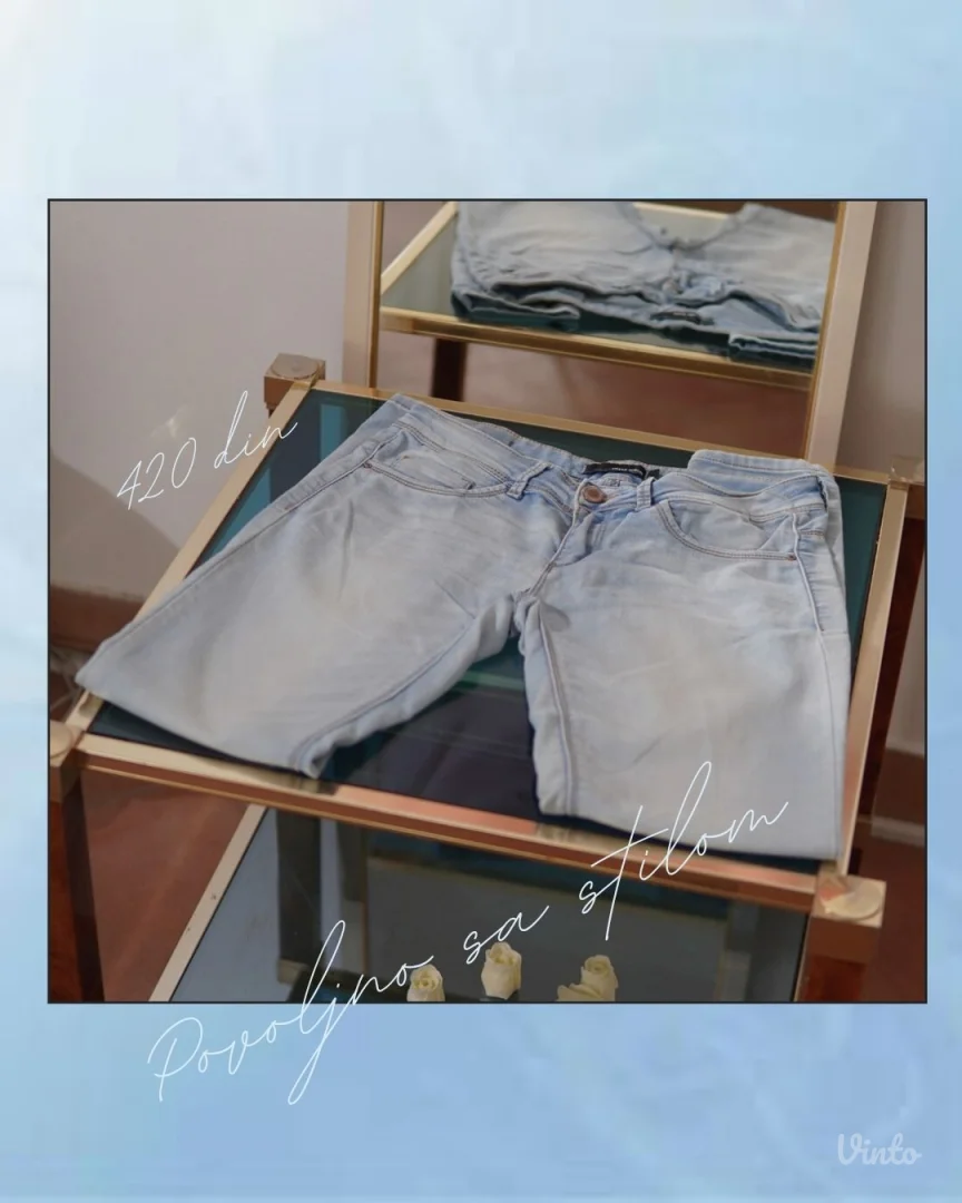 5.5.1. Tally Weijl svetle farmerke S