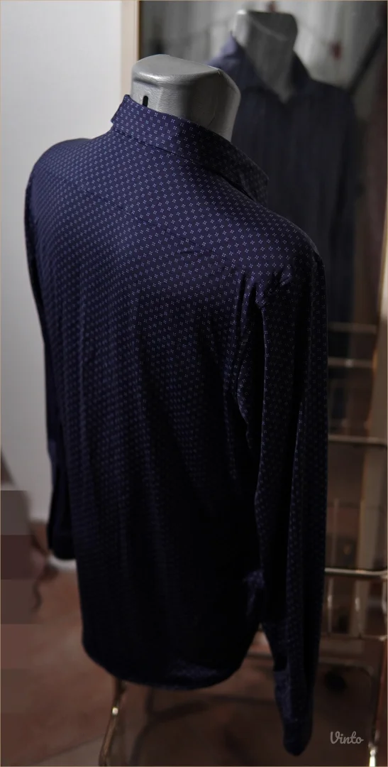 7.5.2. Zara teget slim fit muška košulja M