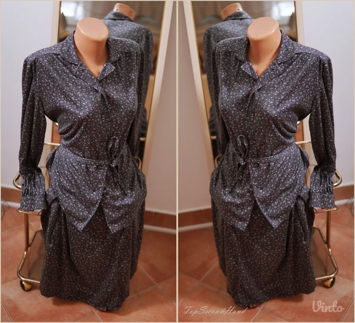 6.6.2. Komplet L cvetni bluza suknja