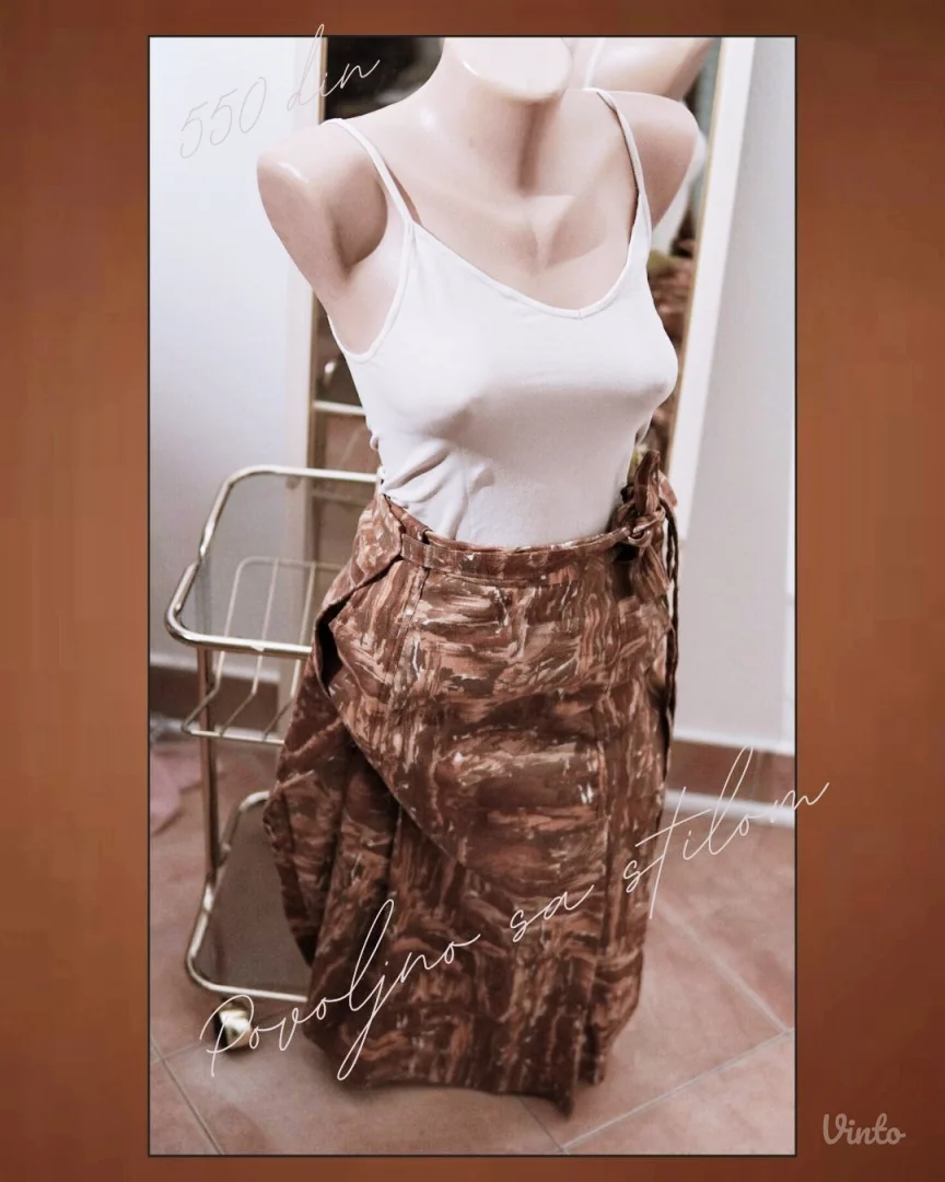 2.4.1. Braon suknja na preklop M