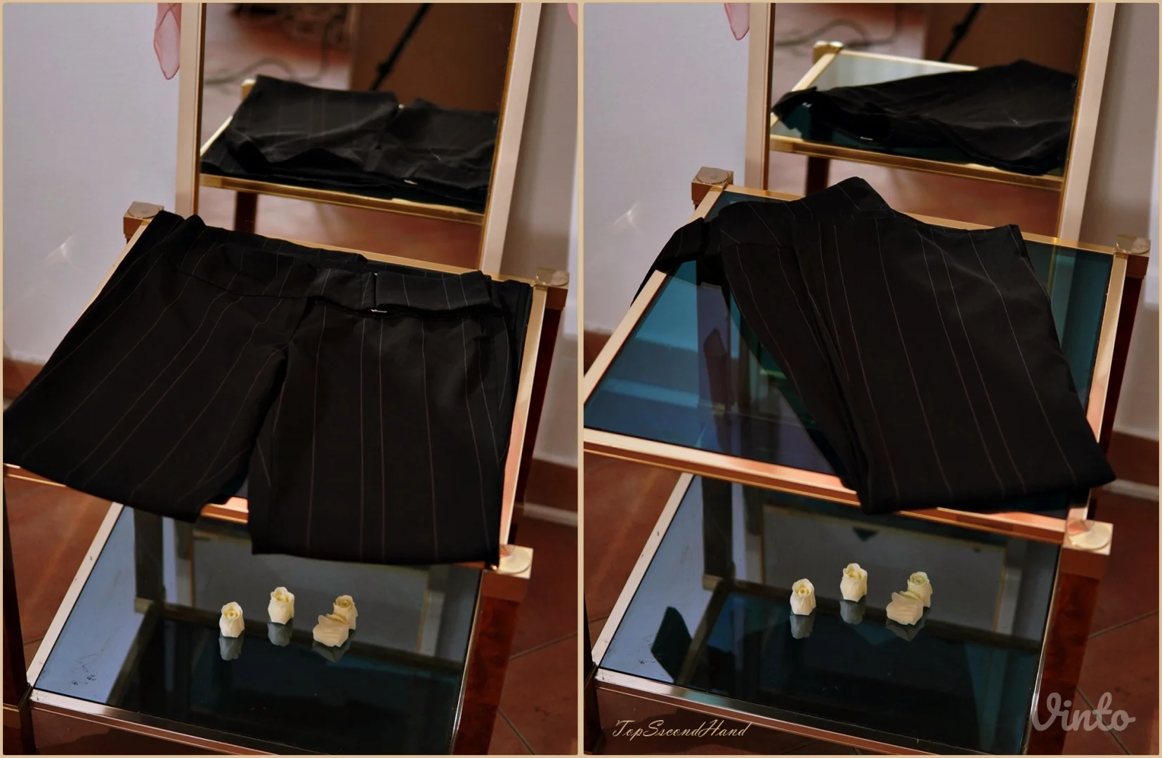 5.4.2. Identic L elegantne pantalone na pruge