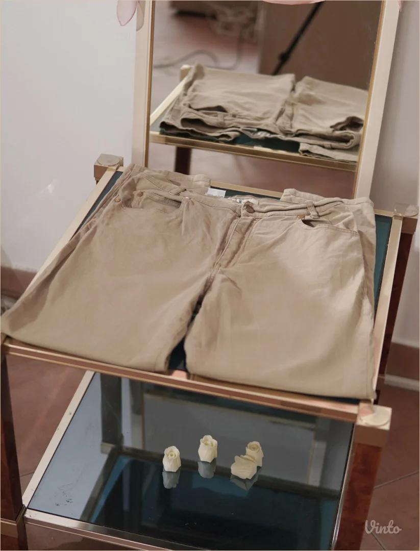 5.5.3. Krem M ženske pantalone klasičn