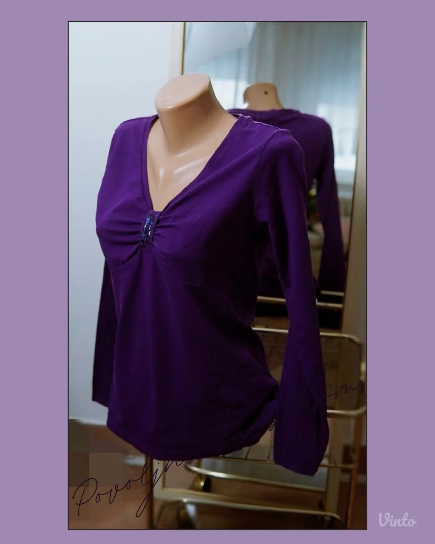 4.5. MEXX ljubičasta ženska majica M