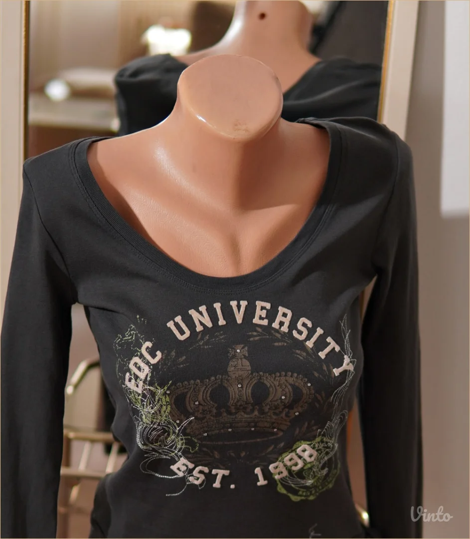 4.5. Esprit siva majica sa printom S