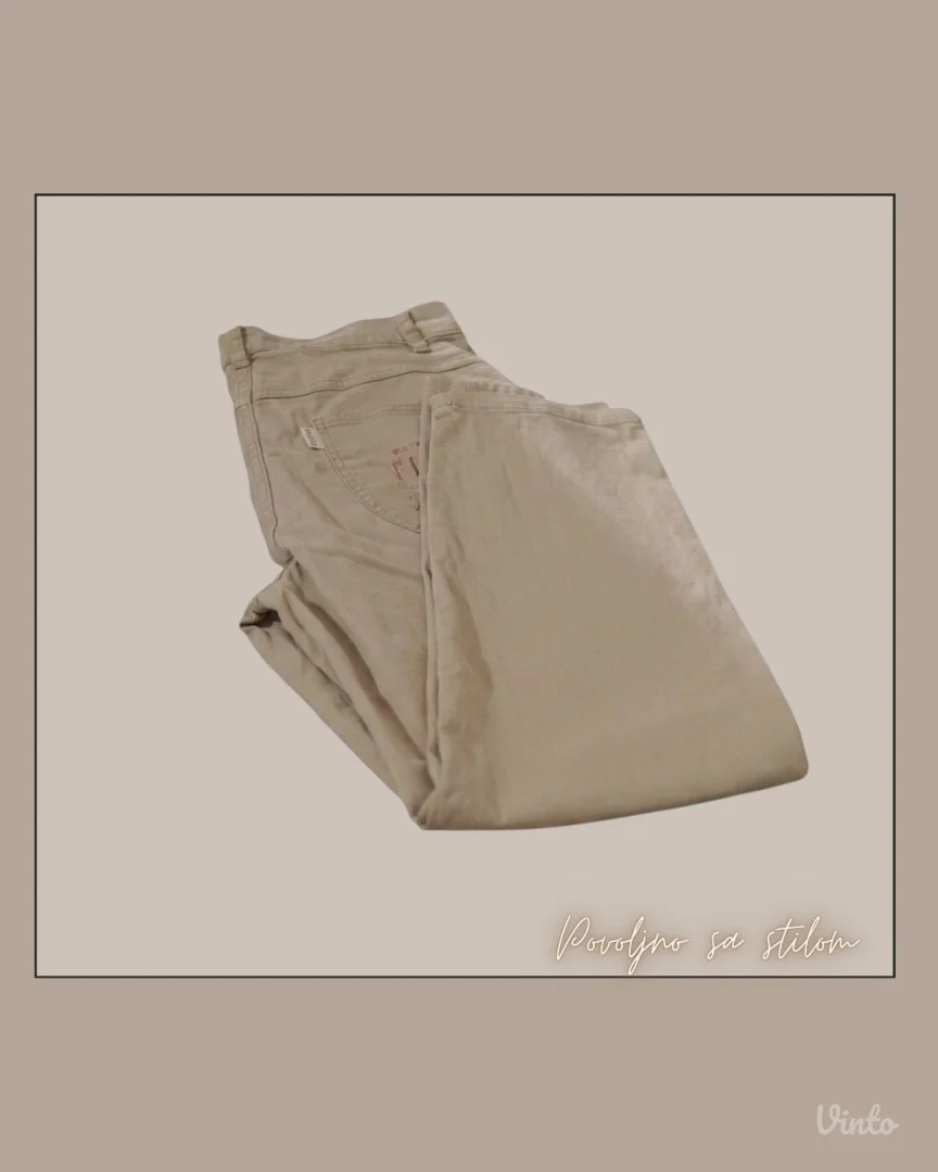 5.5.3. Krem M ženske pantalone klasičn
