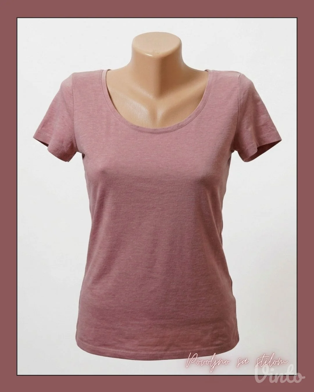 4.3. Majica roza S H&M kratkih rukava