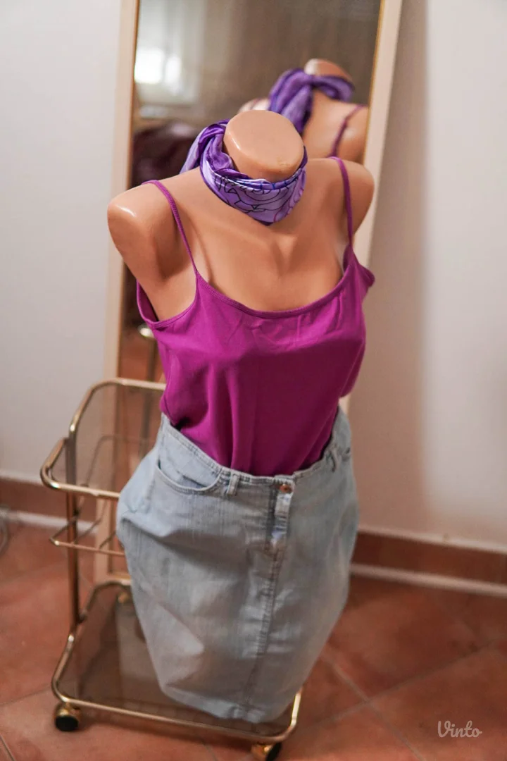 2.3.1. Azuro teksas suknja M