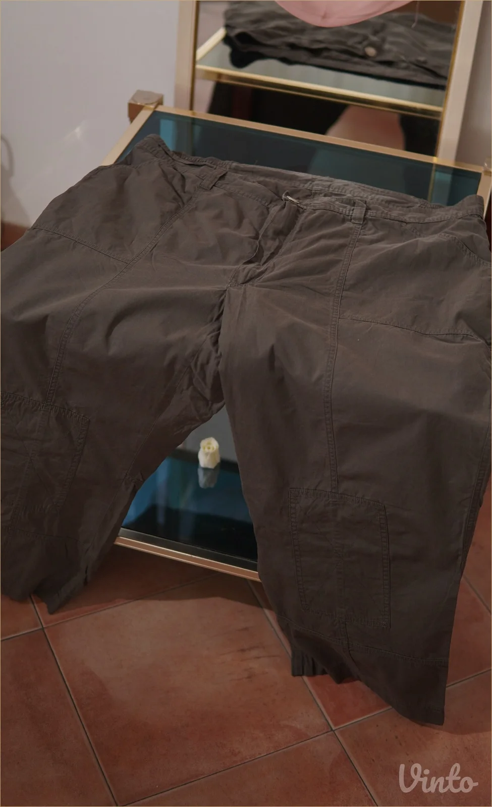 5.2.3. Maslinaste pamučne bermude XXL / Akcija