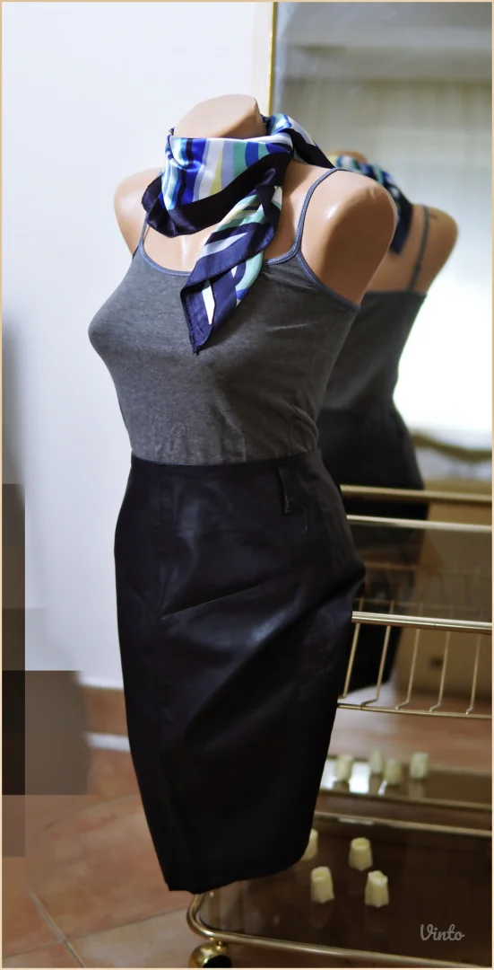 2.4.1. Orsay teget kožna suknja M mini