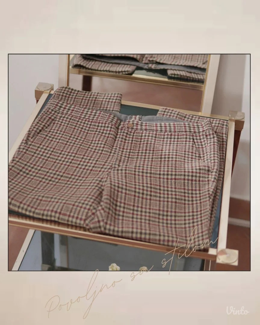 5.4.3. Klasične pepita zimske L pantalone