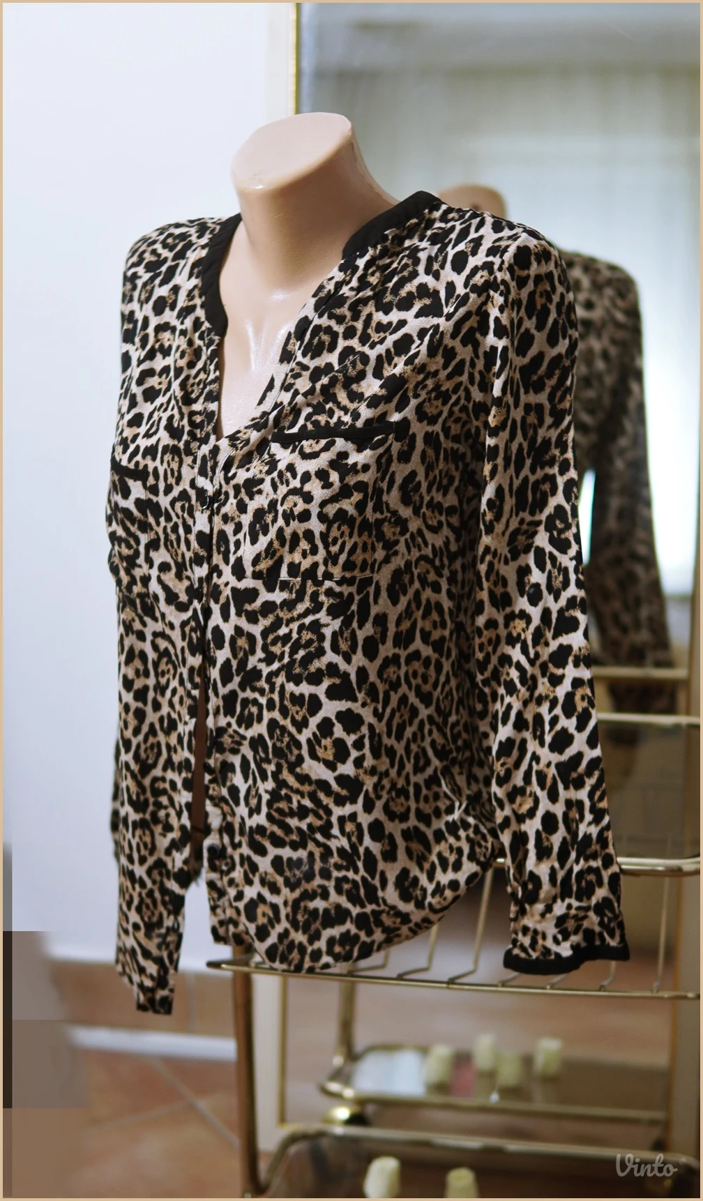 3.5. Ženska animal print bluza M