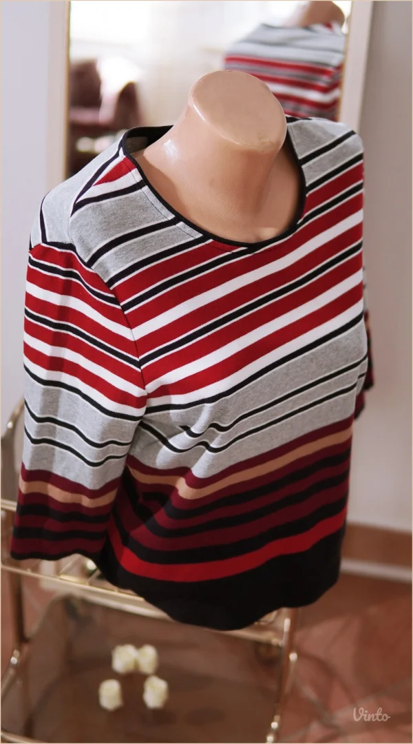 4.4. Prugasta pamučna M majica