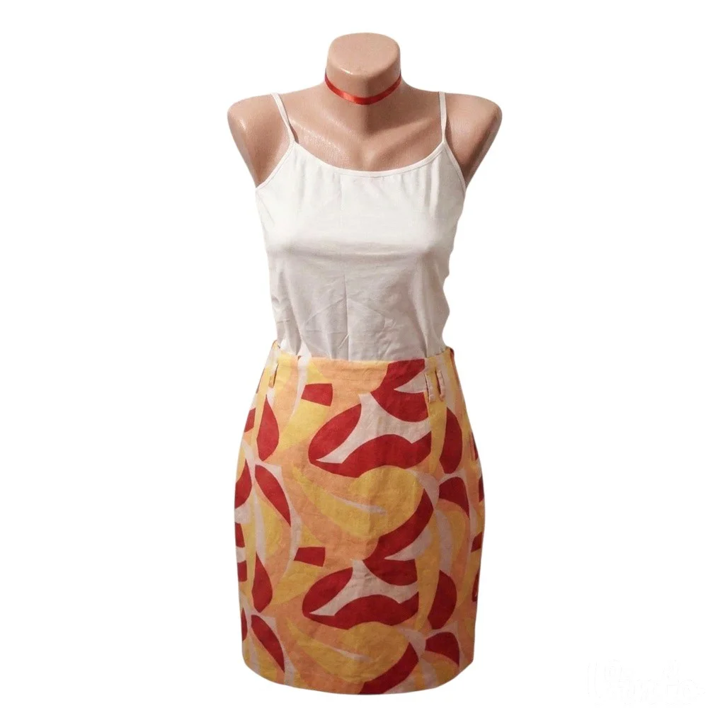 2.2.2. Crveno-žuta suknja M H&M / Akcija!