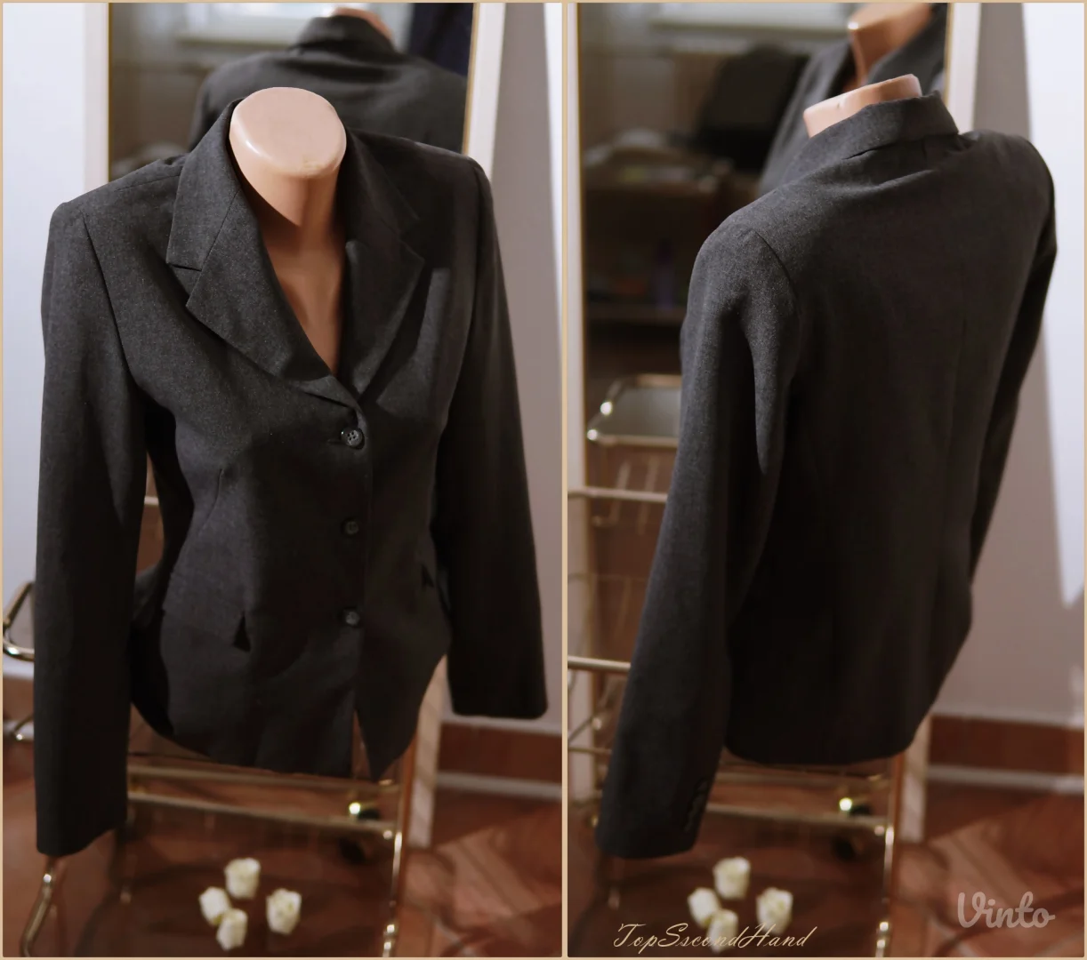 6.5. Sivi Elegantni sako M