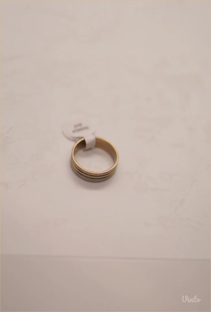 9.6.19.20. Nov elegantan muški prsten u dve boje