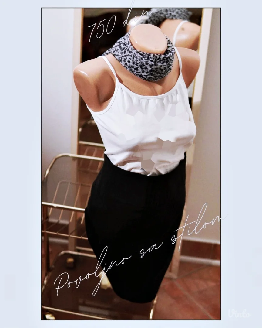 2.4.1. Tally Weijl crna pencil suknja M