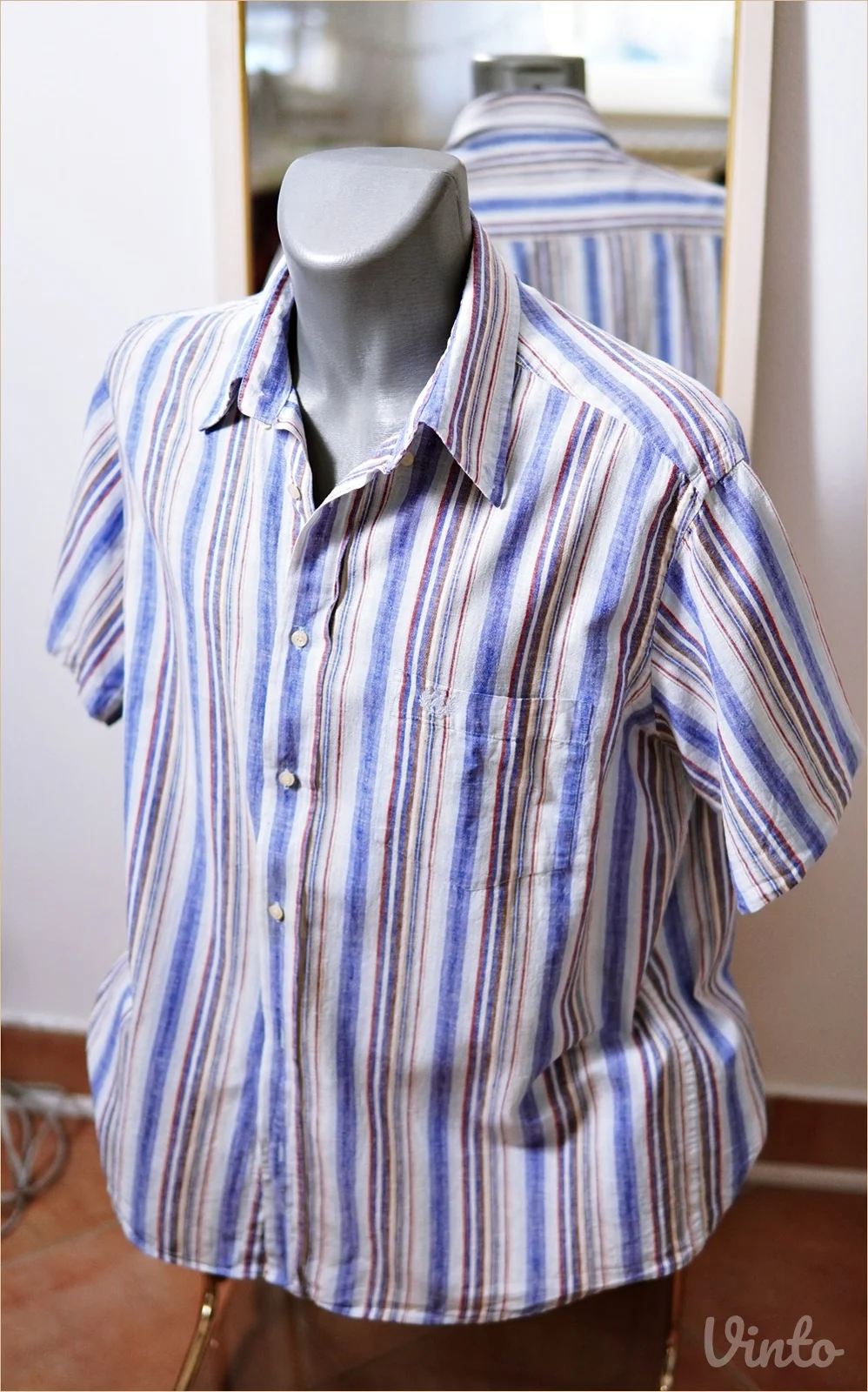 7.5.1. Plava košulja na štrafte XL Ascot