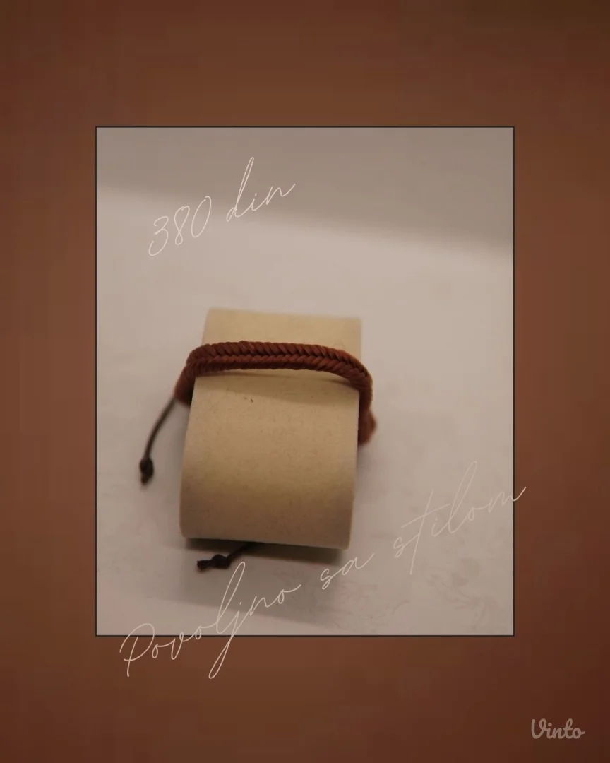 9.7. Muška dvobojna narukvica