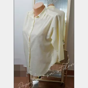 3.4. Lagana elegantna krem L košulja
