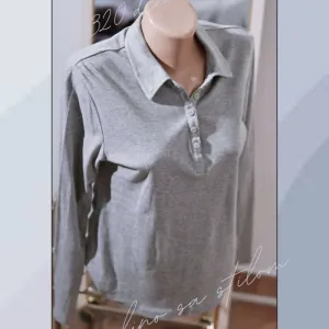 4.5. BPC siva majica sa kragnom M