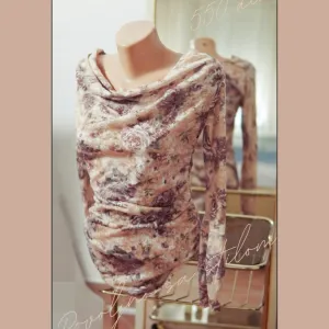 4.5. Ženska tunika cvetni print S