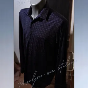 7.5.2. Zara teget slim fit muška košulja M