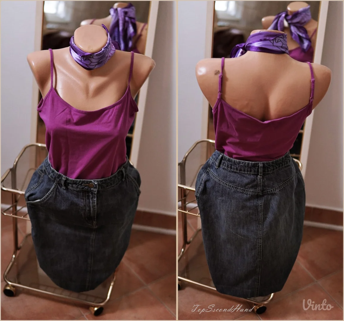 2.3.1. Klasična teksas suknja M