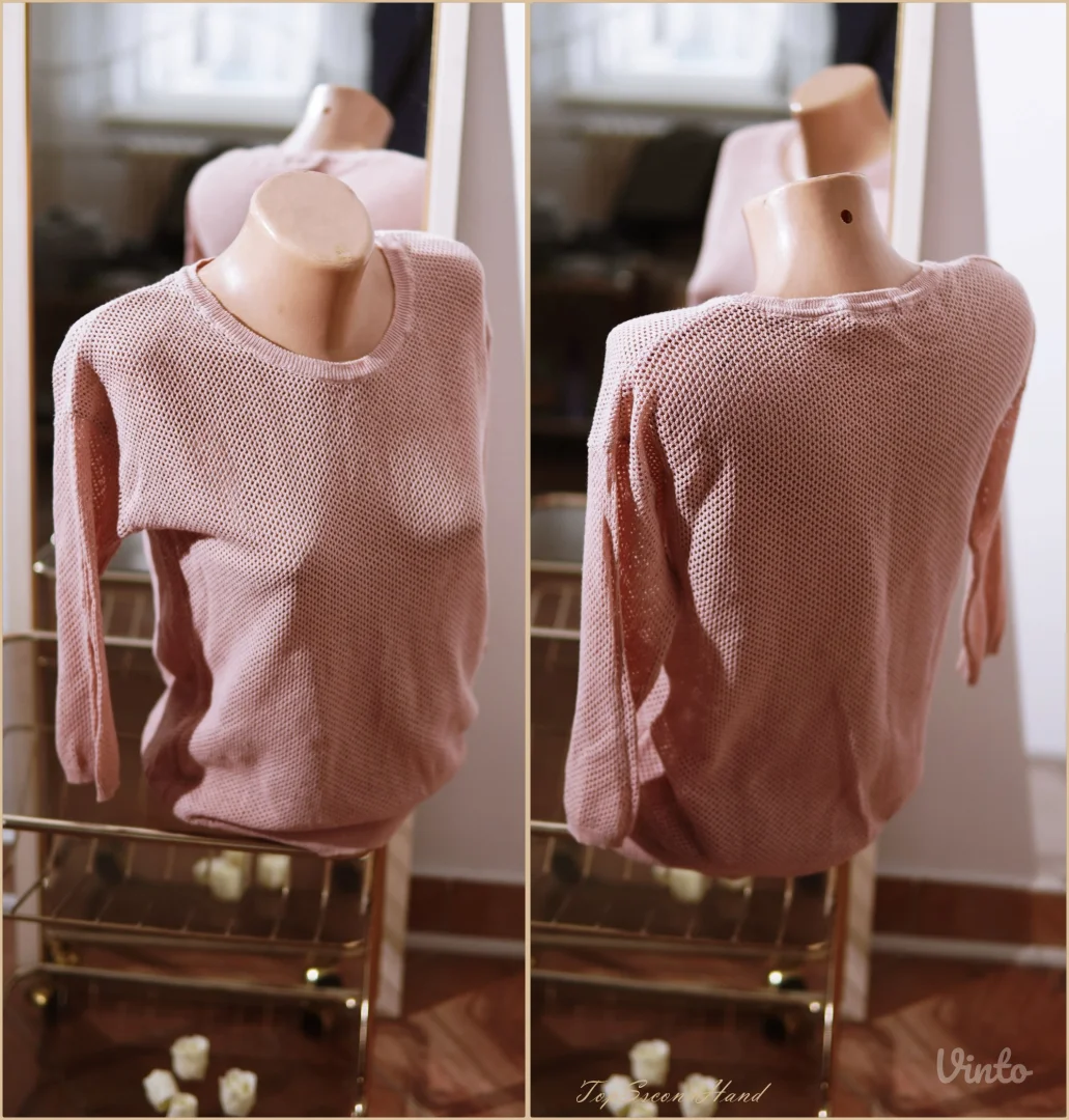 6.2. Puder roze C&A tanji džemper L