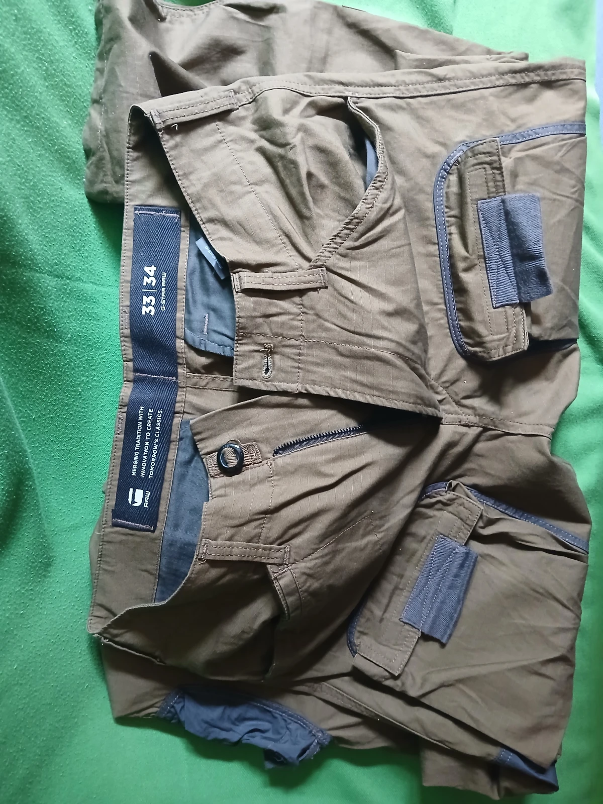 G-star RAW ROVIC ZIP 3D straght tapered cargo pants