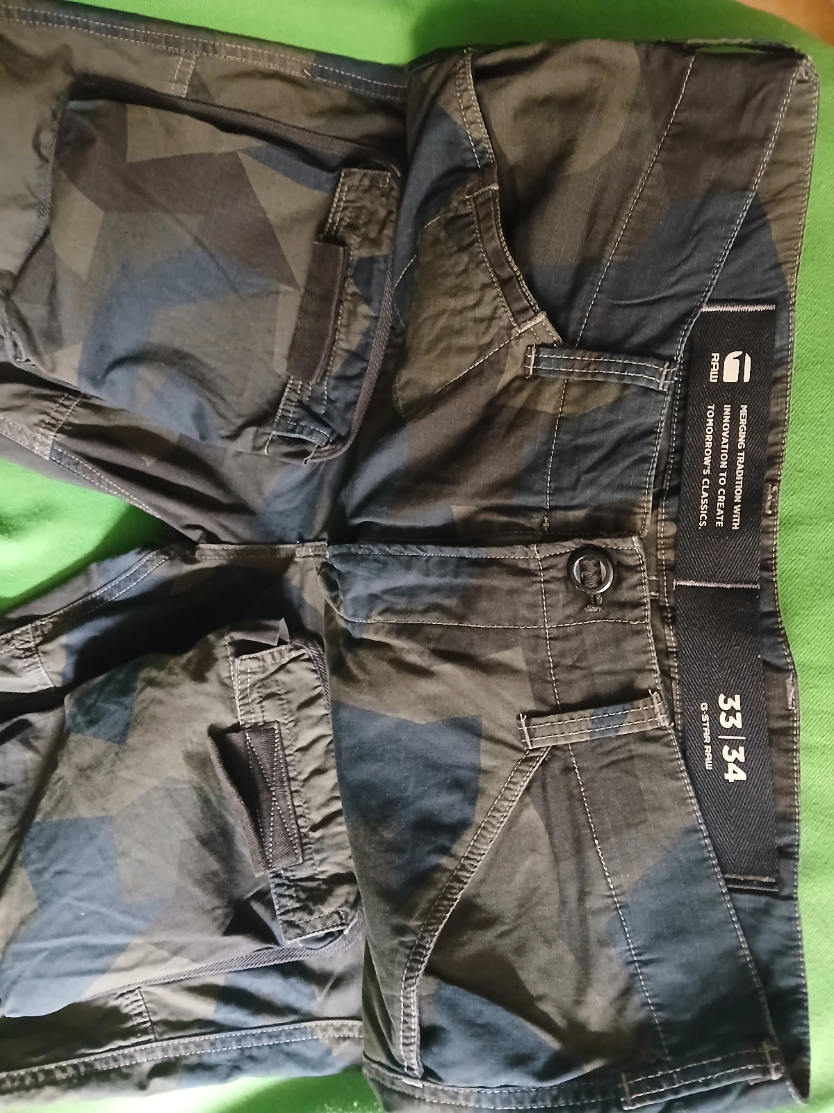 G-star RAW ROVIC ZIP 3D straght tapered cargo pants