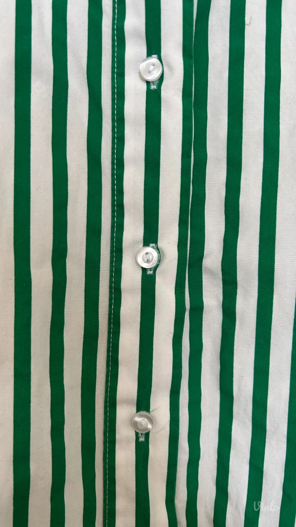 Oversize Bershka prugasta košulja