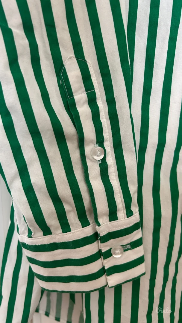 Oversize Bershka prugasta košulja