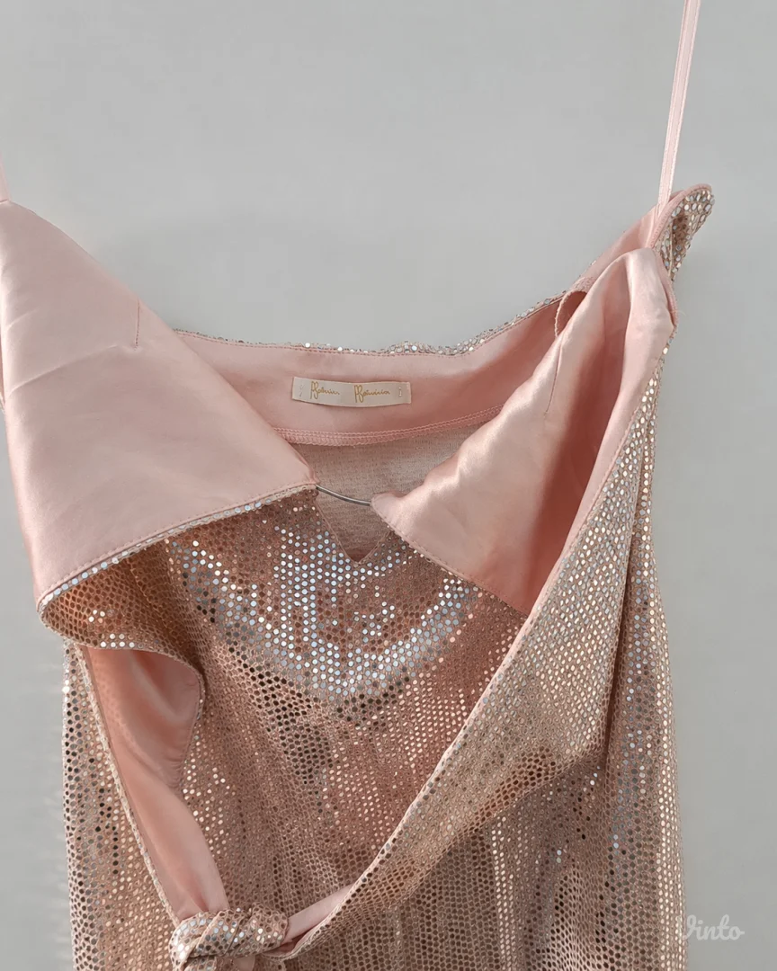 PS Fashion svetlucava midi haljina