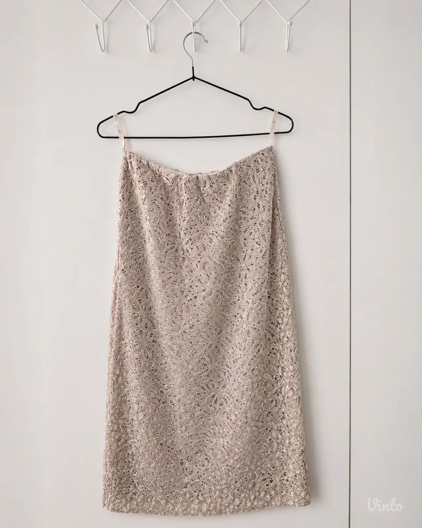 PS Fashion midi suknja od čipke