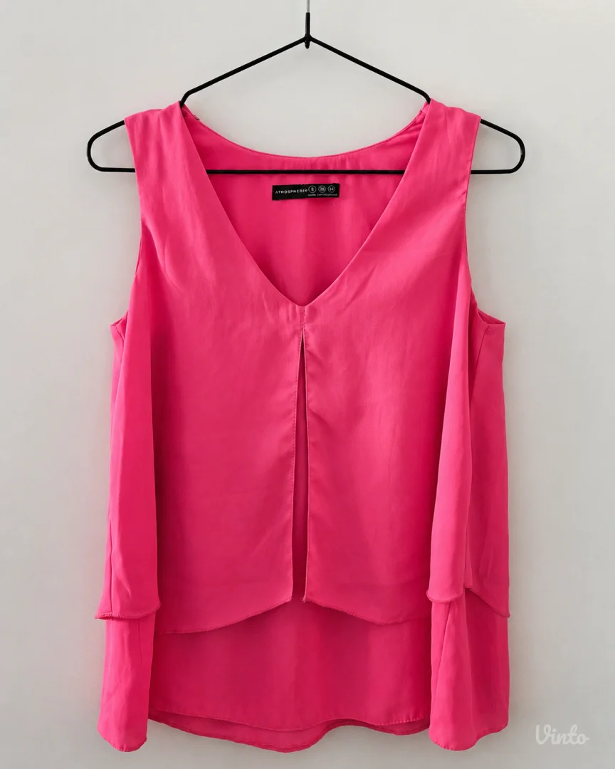 Atmosphere pink bluza bez rukava S