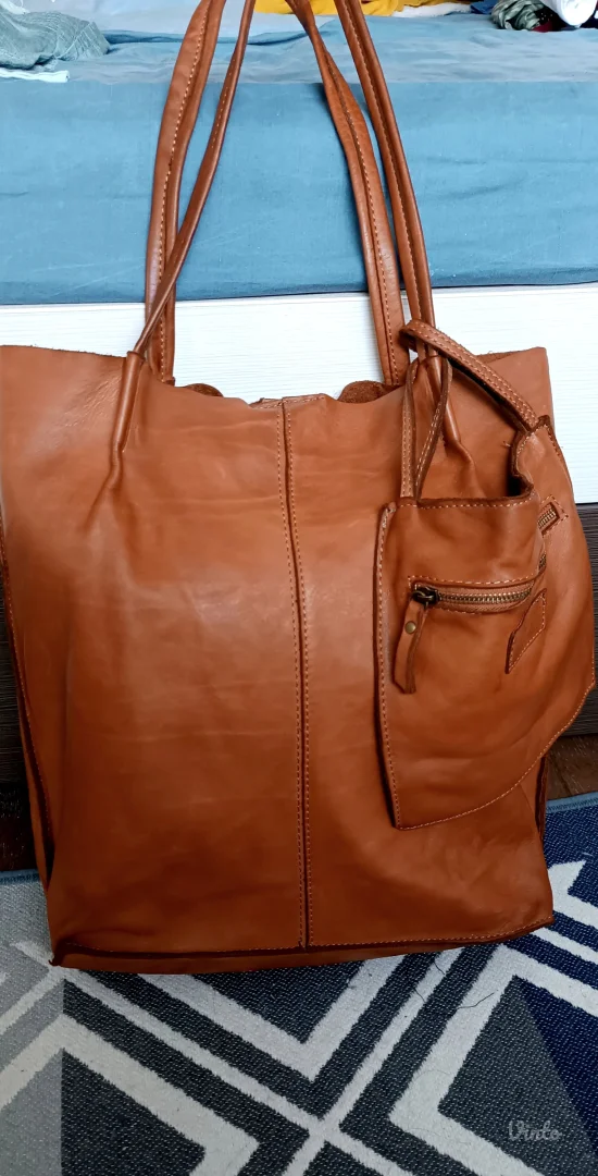 Prelepa kožna tašna iz Firence NOVO