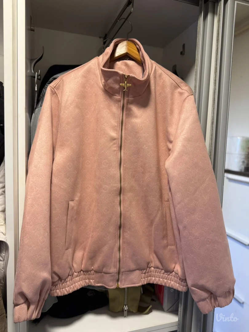 Louis Vuitton LV Monogram Debossed Leather jakna