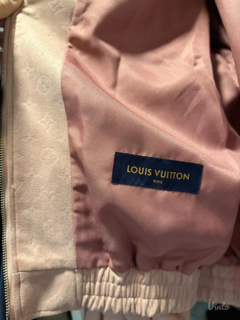 Louis Vuitton LV Monogram Debossed Leather jakna