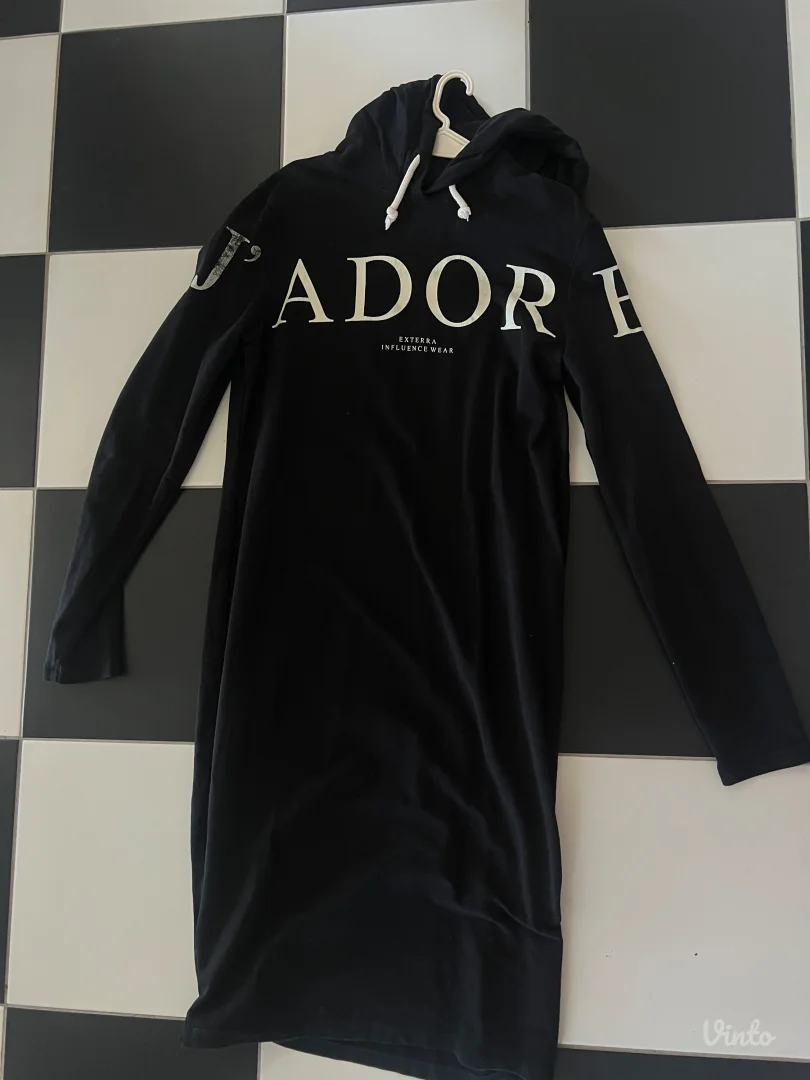 ANDORA haljina sa kapuljacom