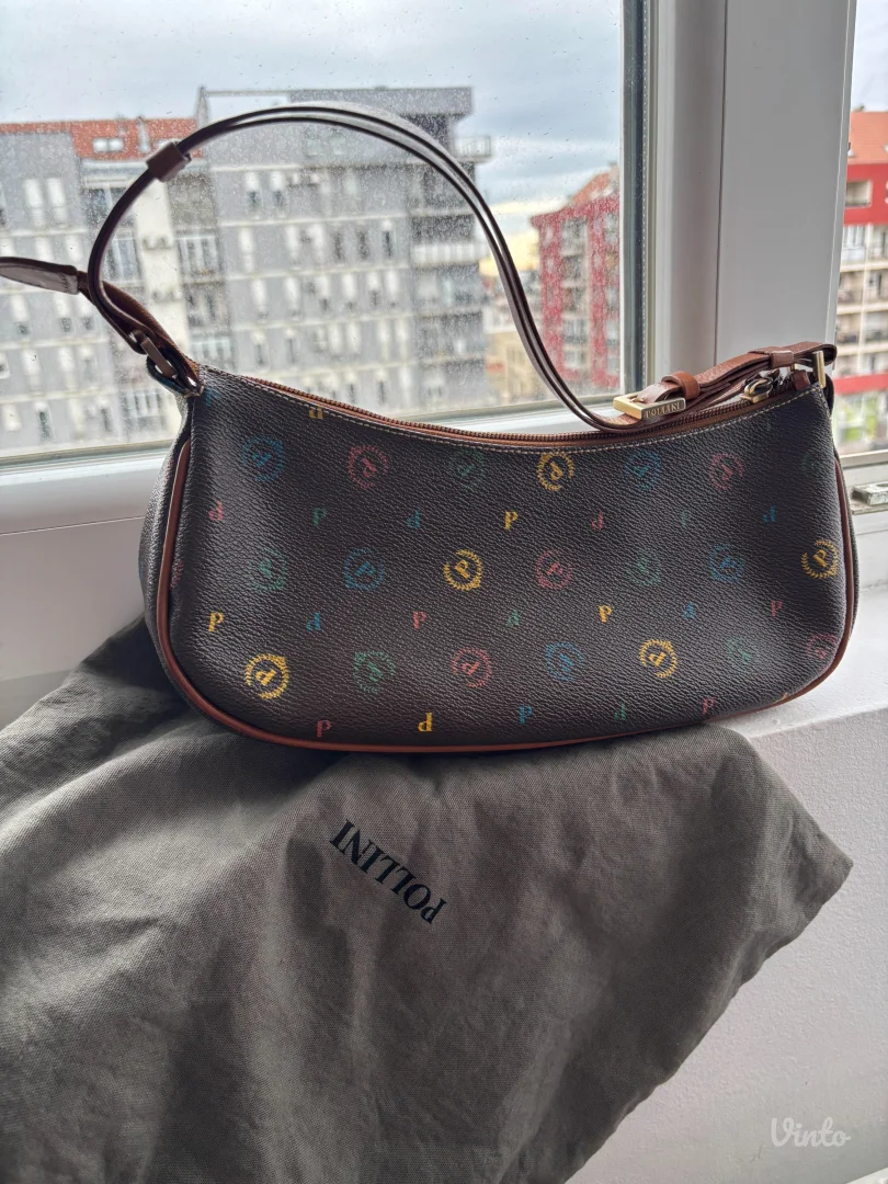 Pollini kožna torbica očuvana