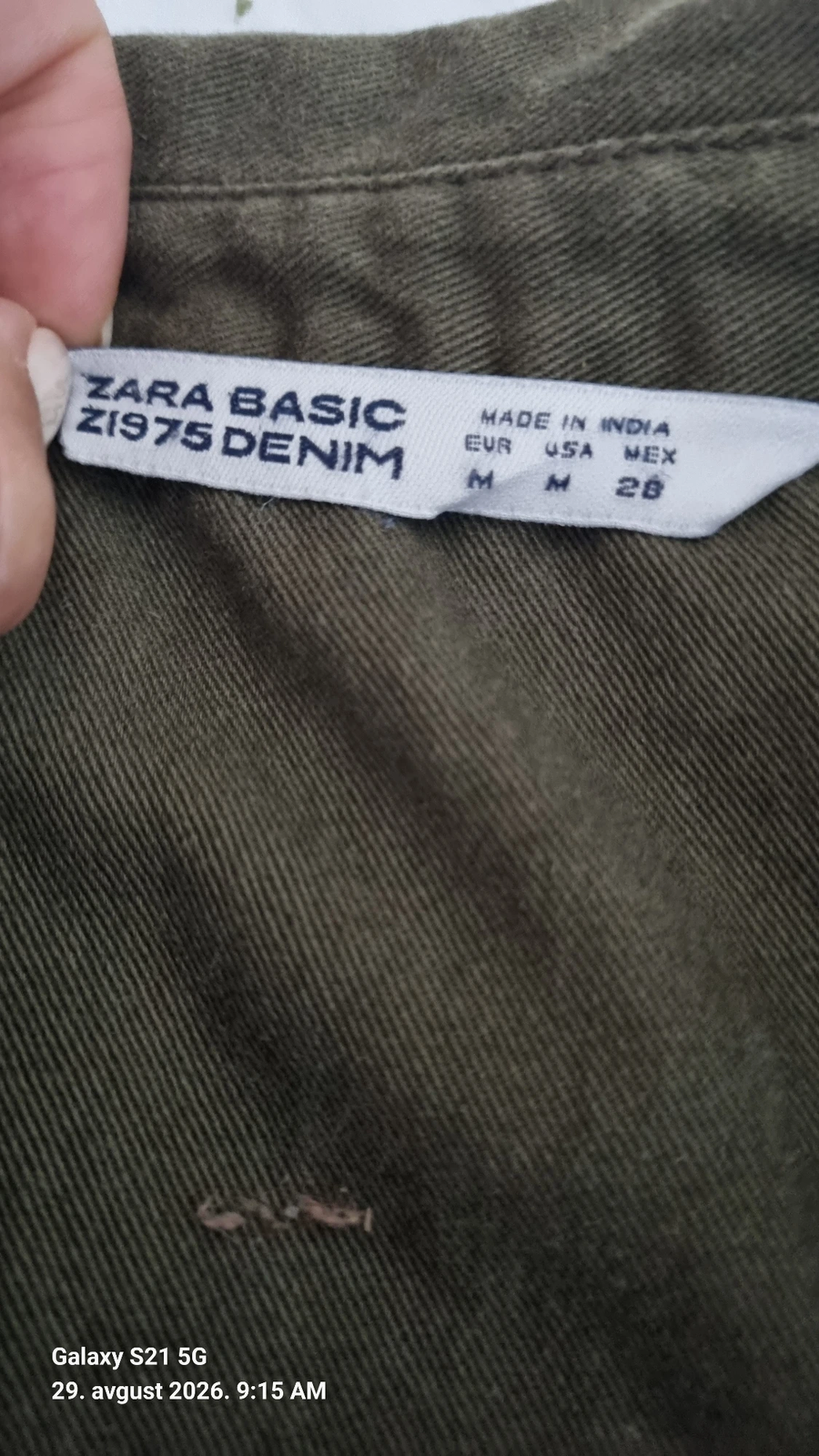 Zara jakna/kosulja,M vel.