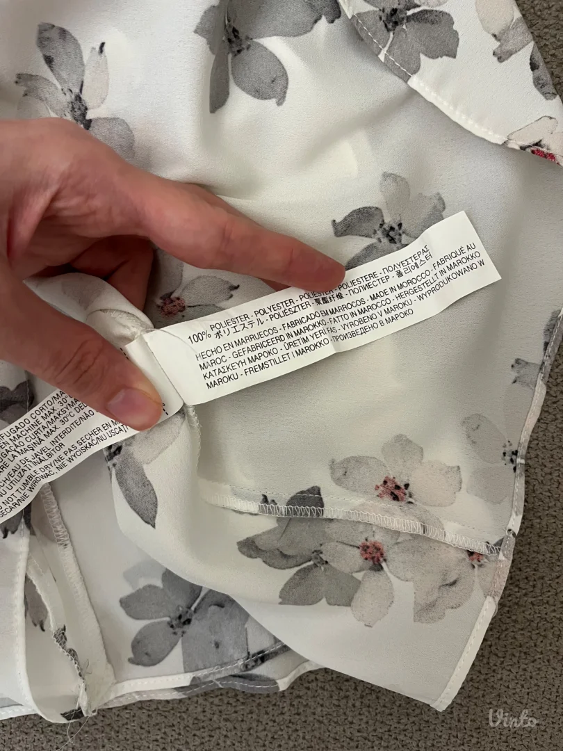 Zara cvetna bluza M NOVA