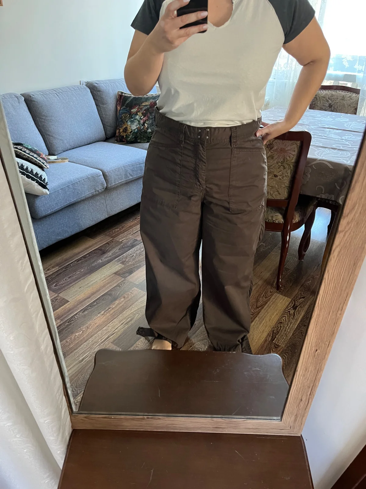 Zara široke pantalone