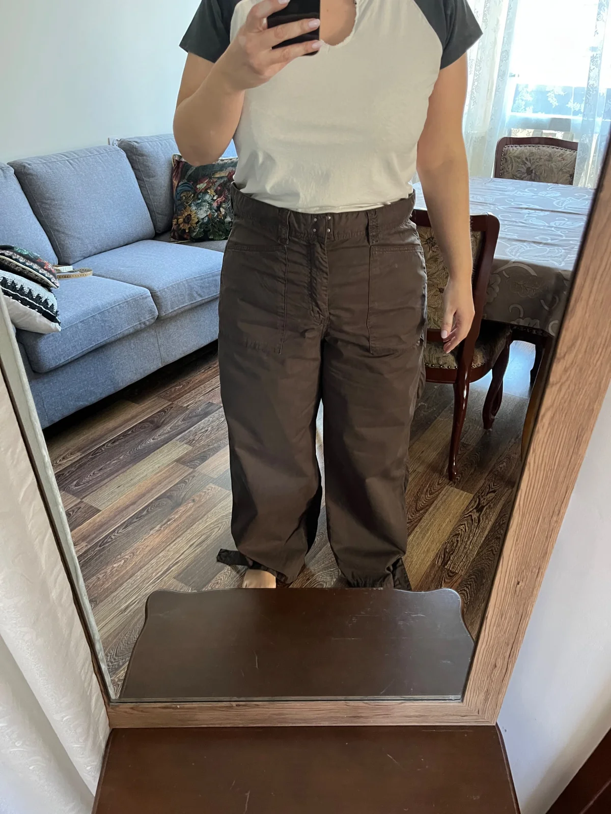 Zara široke pantalone