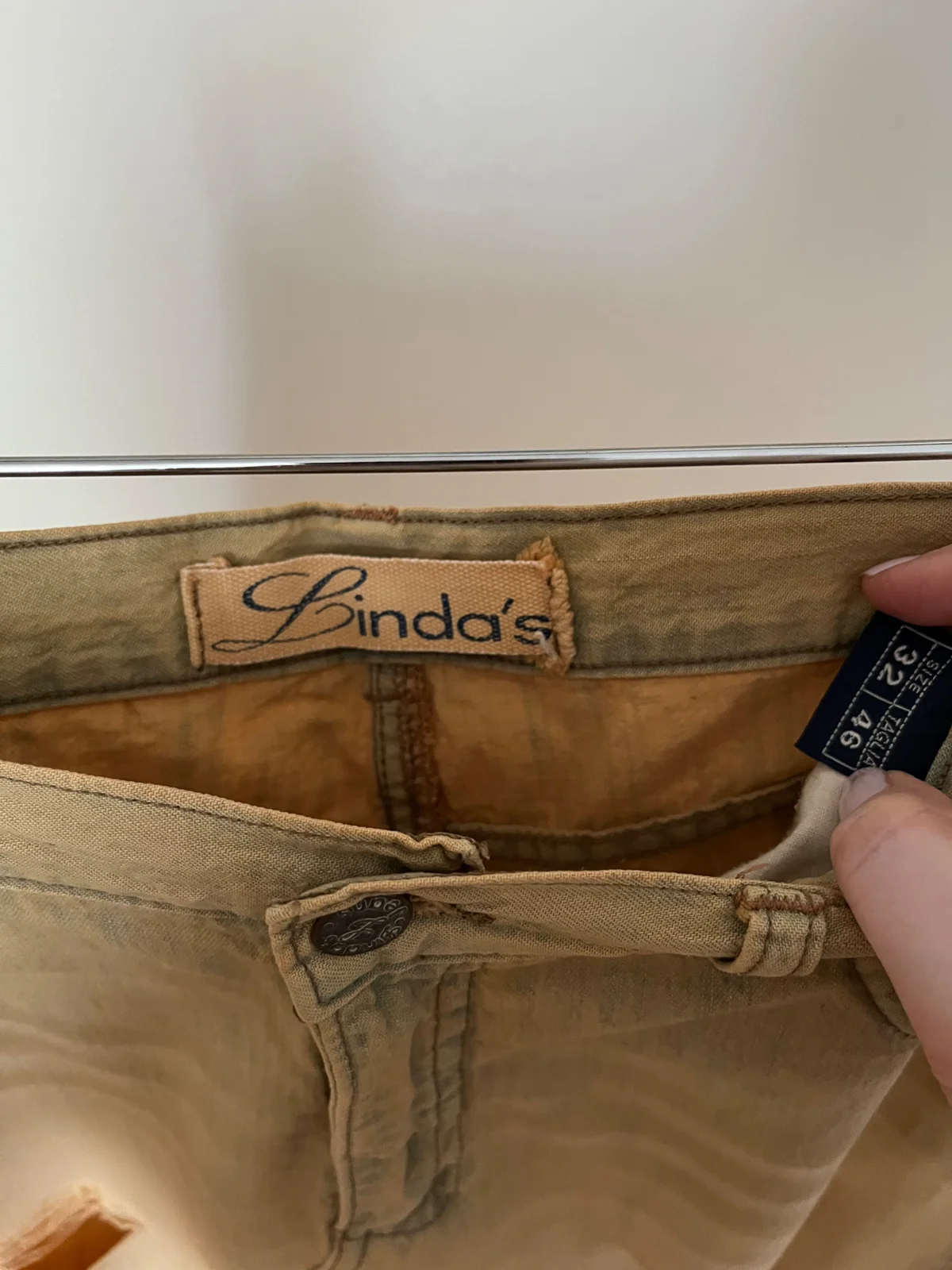 Linda's teksas suknja